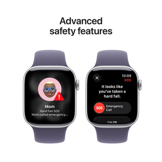 Apple Watch Series 11 42mm Silver Sport Band M/L