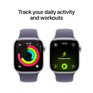 Apple Watch Series 11 42mm Silver Sport Band M/L