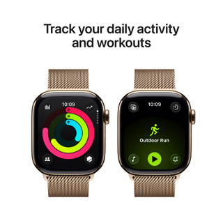 Apple Watch Series 11 5G 42mm Titanium Gold Milanese Loop