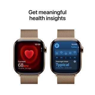 Apple Watch Series 11 5G 42mm Titanium Gold Milanese Loop