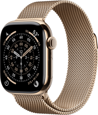 Apple Watch Series 11 5G 42mm Titanium Gold Milanese Loop