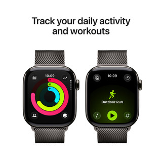 Apple Watch Series 11 5G 42mm Titanium Slate Milanese Loop