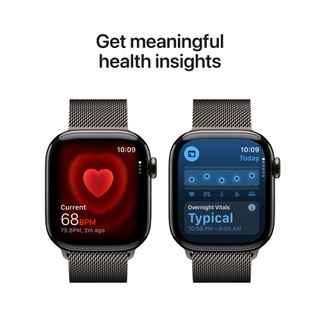 Apple Watch Series 11 5G 42mm Titanium Slate Milanese Loop
