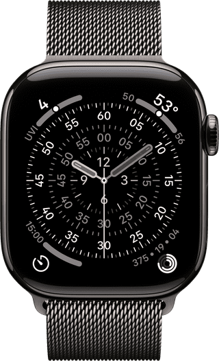 Apple Watch Series 11 5G 42mm Titanium Slate Milanese Loop