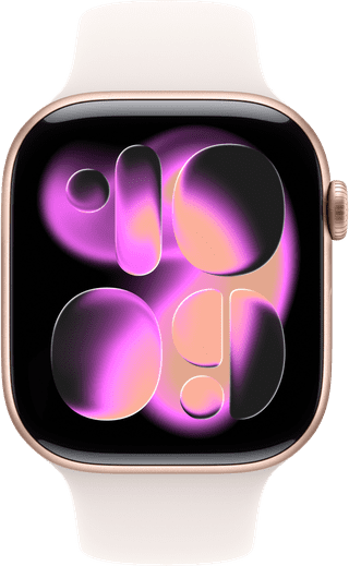 Apple Watch Series 11 46mm Rose Gold Sport Band S/M