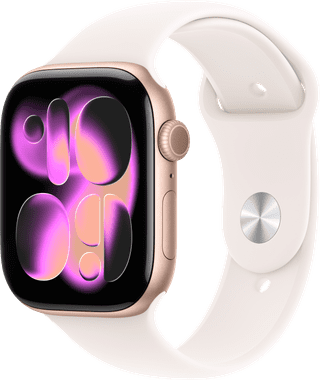 Apple Watch Series 11 46mm Rose Gold Sport Band S/M