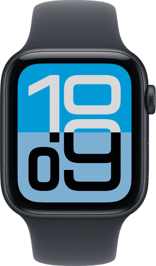 Apple Watch SE 3 44mm Midnight Sport Band S/M