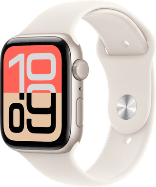 Apple Watch SE 3 44mm Starlight Sport Band S/M