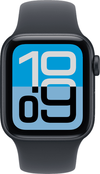 Apple Watch SE 3 40 mm Mitternacht Sportarmband S/M