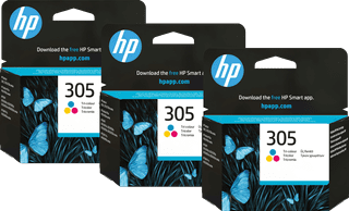 HP 305 Cartridge Color (3 units)
