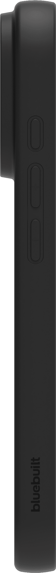 BlueBuilt Protective Back Cover with MagSafe iPhone 17 Pro Black + BlueBuilt iPhone 17 Pro Privacy Screen Protector Glass