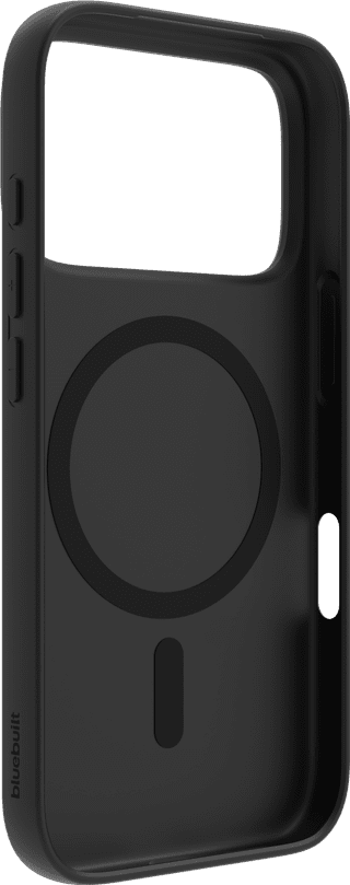 BlueBuilt Protective Back Cover with MagSafe iPhone 17 Pro Black + BlueBuilt iPhone 17 Pro Privacy Screen Protector Glass