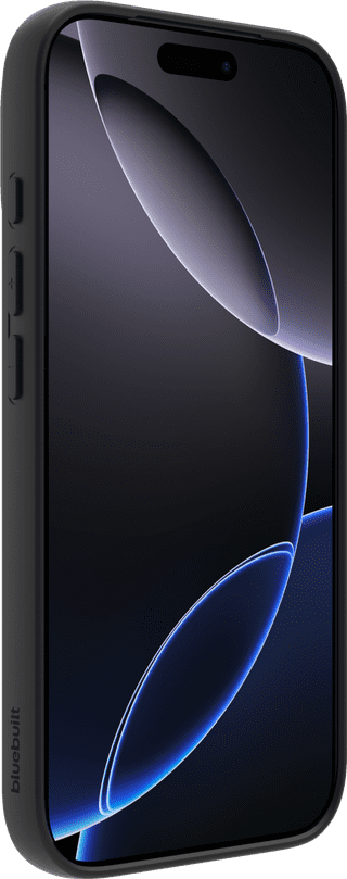 BlueBuilt Protective Back Cover with MagSafe iPhone 17 Pro Black + BlueBuilt iPhone 17 Pro Privacy Screen Protector Glass