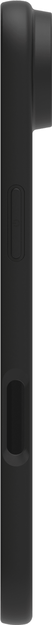 BlueBuilt Protective Backcover MagSafe iPhone Air Schwarz + Panzerglas Doppelpack