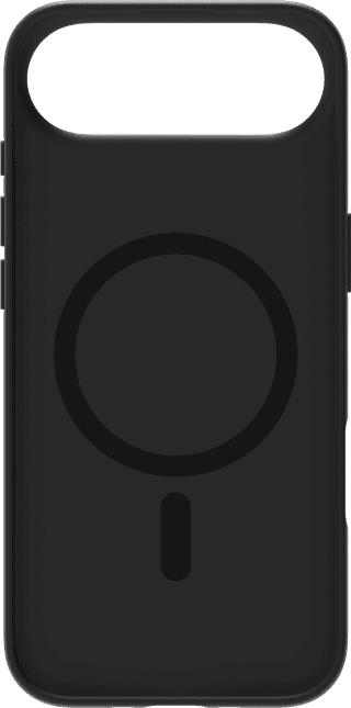 BlueBuilt Protective Backcover MagSafe iPhone Air Schwarz + Panzerglas Doppelpack