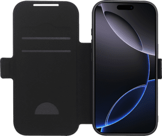 BlueBuilt Apple iPhone 17 Pro Book Case Leder Schwarz