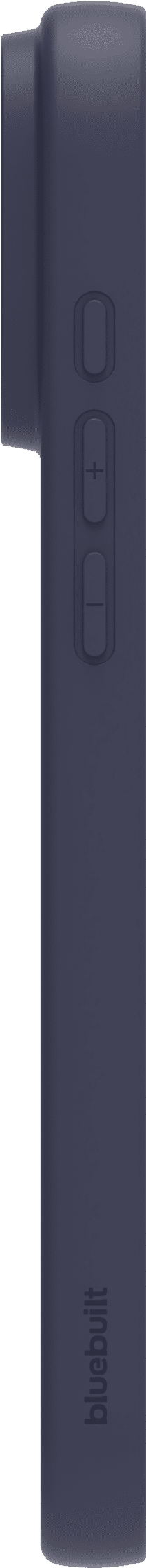 BlueBuilt Protective Back Cover with MagSafe iPhone 17 Pro Max Blue + BlueBuilt iPhone 17 Pro Max Privacy Screen Protector Glass