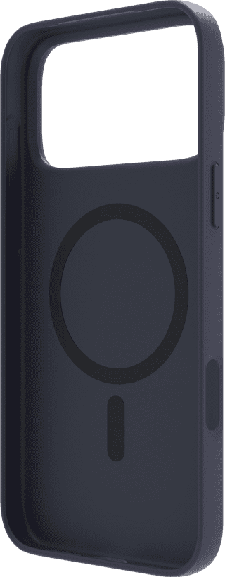 BlueBuilt Protective Back Cover with MagSafe iPhone 17 Pro Max Blue + BlueBuilt iPhone 17 Pro Max Privacy Screen Protector Glass