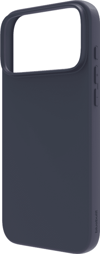 BlueBuilt Protective Back Cover with MagSafe iPhone 17 Pro Max Blue + BlueBuilt iPhone 17 Pro Max Privacy Screen Protector Glass