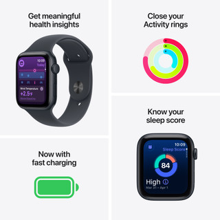 Apple Watch SE 3 40mm Midnight Sport Band M/L
