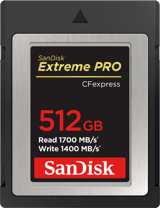 SanDisk Extreme Pro 512GB CFexpress Typ B