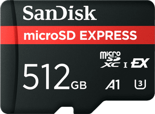 SanDisk microSD Express Card 512GB 650MB/s