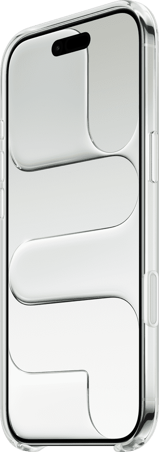 Apple iPhone Air Backcover mit MagSafe Transparent Weiß