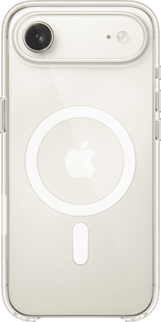 Apple iPhone Air Backcover mit MagSafe Transparent Weiß