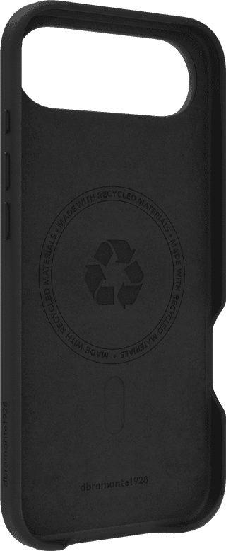 DBramante1928 Roskilde Apple iPhone 17 Air Backcover mit MagSafe Leder Schwarz