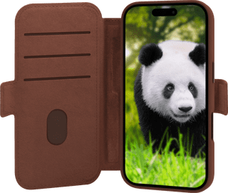DBramante1928 Lynge iPhone 17 Book Case Leder Braun