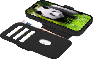 dbramante1928 Lynge iPhone 17 Pro Book Case Leather with MagSafe Black