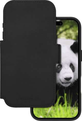 dbramante1928 Lynge iPhone 17 Pro Book Case Leather with MagSafe Black