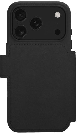 dbramante1928 Lynge iPhone 17 Pro Book Case Leather with MagSafe Black