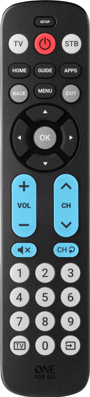 One For All URC6821 Easy/Senior Citizen Remote