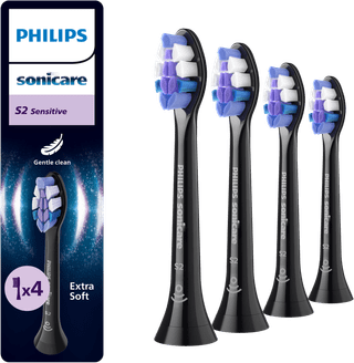 Philips Sonicare Optimal Sensitive HX6054/88 Black (4 units)