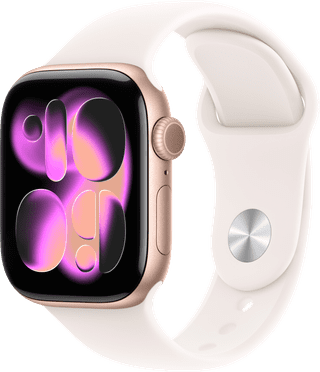 Apple Watch Series 11 Cellular 42mm Rose Gold Sport Band S/M