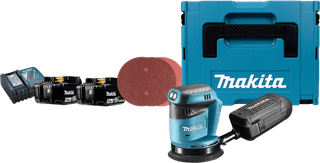 Makita DBO180ZJ 5.0Ah Battery (2x) Complete Pack