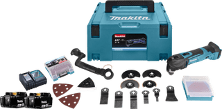 Makita DTM51ZJX3 5,0-Ah-Akku (2x) Starterset