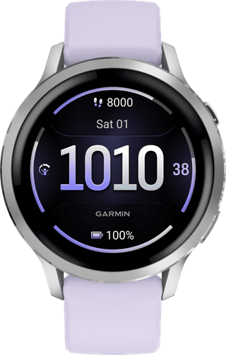 Garmin Venu 4 Silber/Lila 41 mm