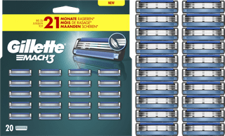 Gillette Mach3 Replacement Blades (20 units)