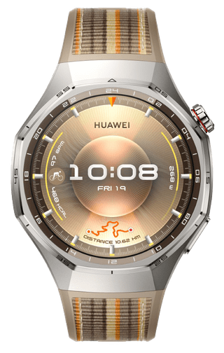 Huawei Watch GT 6 Pro 46 mm Silber/Braun