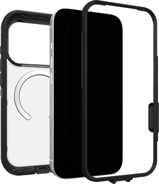 Otterbox Defender Pro XT iPhone 17 Pro Backcover mit MagSafe Magnet Transparent Schwarz