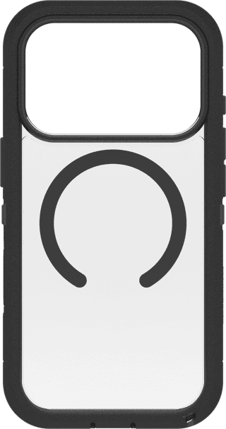 Otterbox Defender Pro XT iPhone 17 Pro Backcover mit MagSafe Magnet Transparent Schwarz