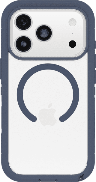 Otterbox Defender Pro XT iPhone 17 Pro Backcover mit MagSafe Magnet Transparent Blau