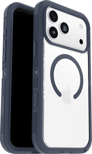 Otterbox Defender Pro XT iPhone 17 Pro Max Backcover MagSafe Magnet Transparent Blau