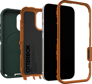 OtterBox Defender Pro iPhone 17 Back Cover with MagSafe Magnet Green
