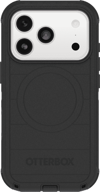 Otterbox Defender Pro iPhone 17 Pro Backcover mit MagSafe Magnet Schwarz