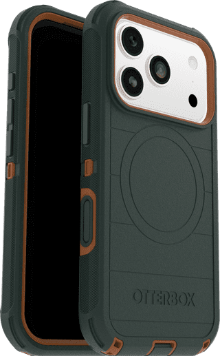 OtterBox Defender Pro iPhone 17 Pro Back Cover with MagSafe Magnet Green