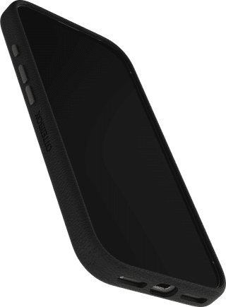 Otterbox Symmetry iPhone 17 Backcover mit MagSafe Magnet Leder Schwarz