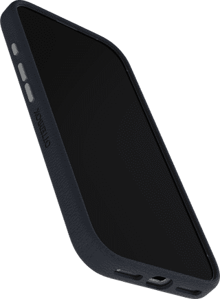 Otterbox Symmetry iPhone 17 Backcover mit MagSafe Magnet Leder Blau